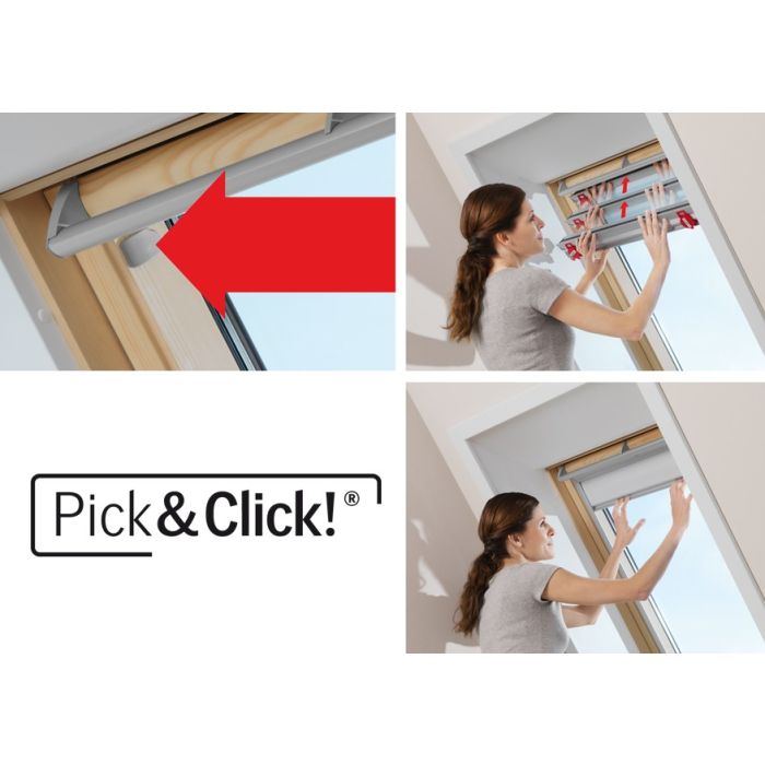 Pick & Click von VELUX: Ihr Produkt einfach montieren