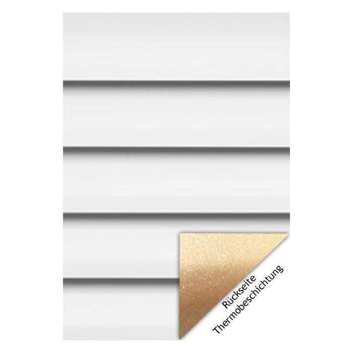 VELUX Jalousie, Farbe 9150, Thermobeschichtung auf der Rückseite