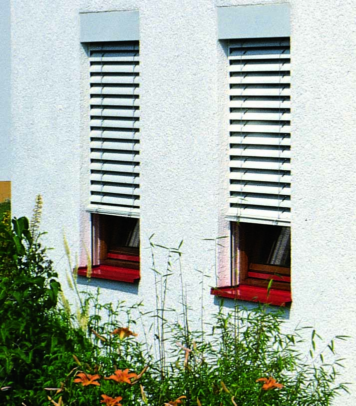 Integrierter Raffstore
