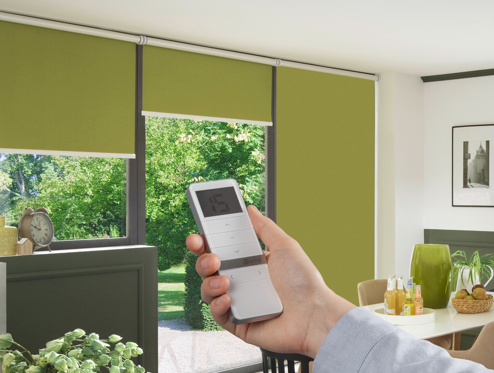 erfal eRollo, klassischer Sonnenschutz mit modernster Antriebstechnik